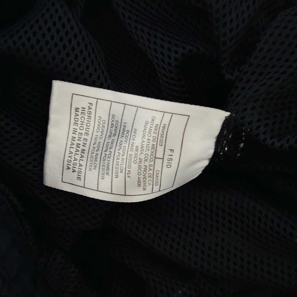 Nike Black Pants with Blue Detail - Picture 5 of 6